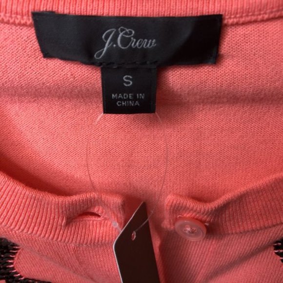 J. Crew Small Sequin Floral Embroidered Sweater - Picture 3 of 6